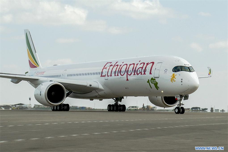 Ethiopian Airlines re?oit le premier Airbus A350-1000 d'Afrique