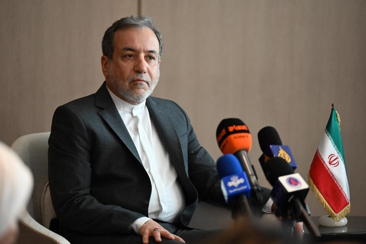 Photo prise le 22 octobre 2024 montrant le ministre iranien des Affaires étrangères, Abbas Araghchi, s