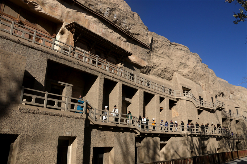 Gansu : une visite hivernale des grottes de Mogao à Dunhuang