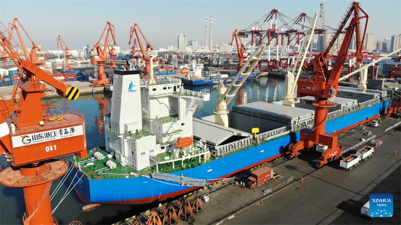 Shandong : une nouvelle route maritime directe entre la Chine et le sud-est de l'Afrique ouverte à Qingdao