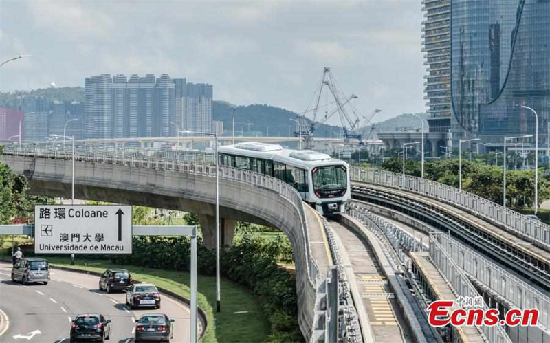 Une vue de la ville de Macao