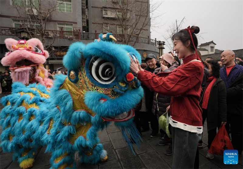 Sichuan : des activités culturelles lancées pour célébrer la prochaine Fête du Printemps