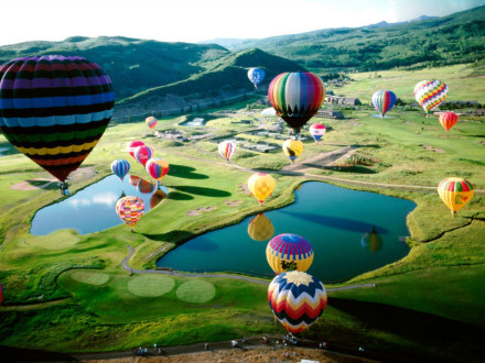 Un voyage en montgolfière, Melbourne, Australie