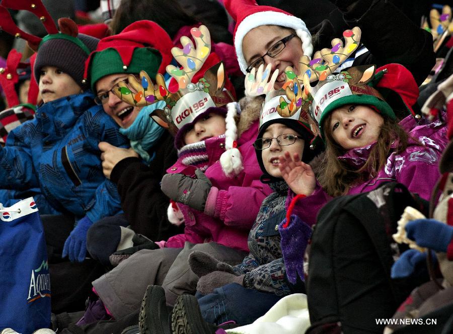 Canada: défilé du Père No?l à Montréal