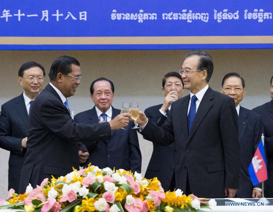 Visite du Premier ministre chinois au Cambodge (5)