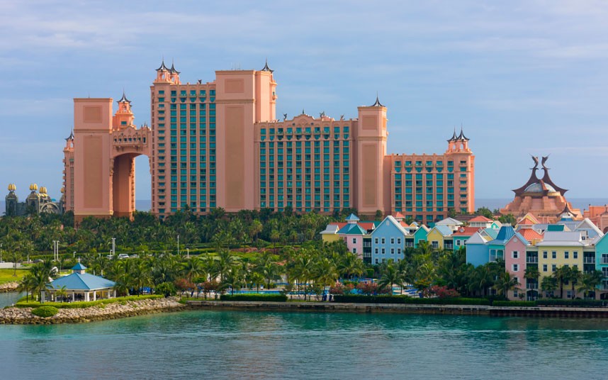 L'h?tel Atlantis, l'?le Paradis, les Bahamas