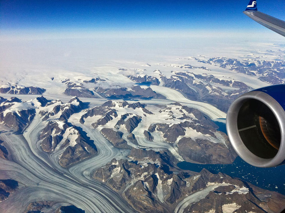 Des paysages magnifiques photographiés depuis les ailes d'un avion (11)