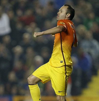 Andrés Iniesta (FC Barcelona et Espagne)