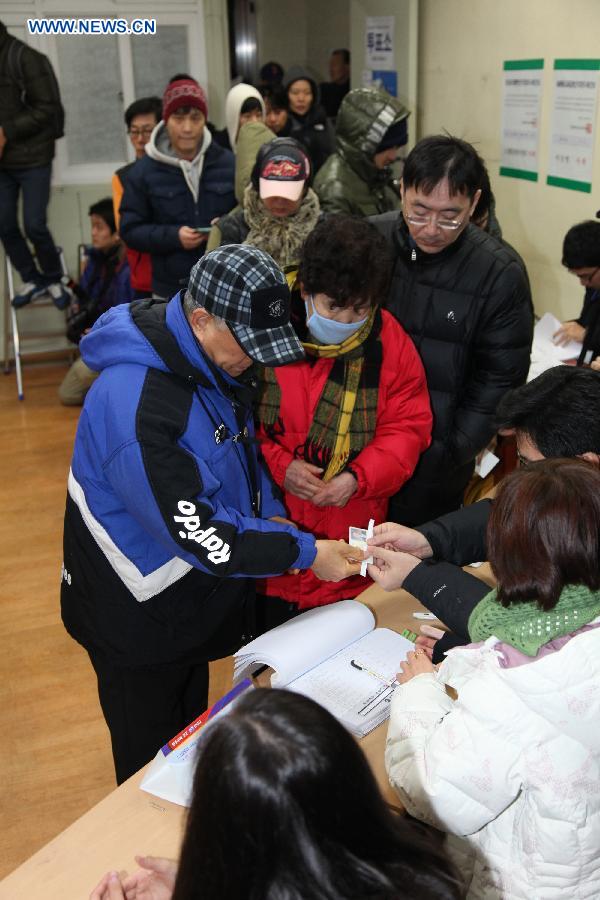 Corée du Sud : début du vote pour l'élection présidentielle (2)