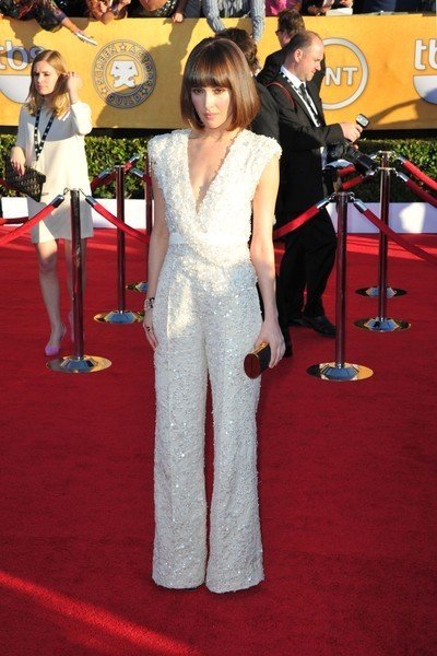 L'actrice australienne Rose Byrne en Elie Saab