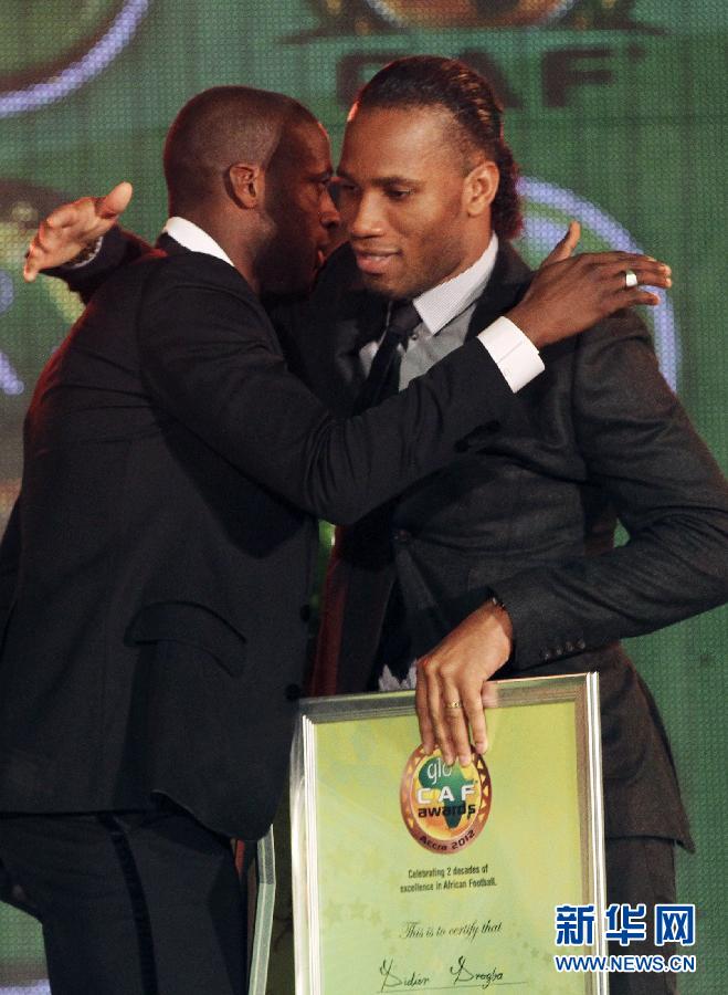 Le footballeur Yaya Touré, joueur africain de l'année 