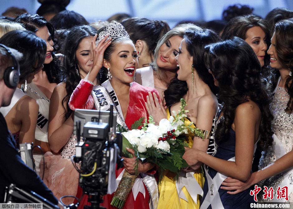 Olivia Culpo couronnée Miss Univers 2012