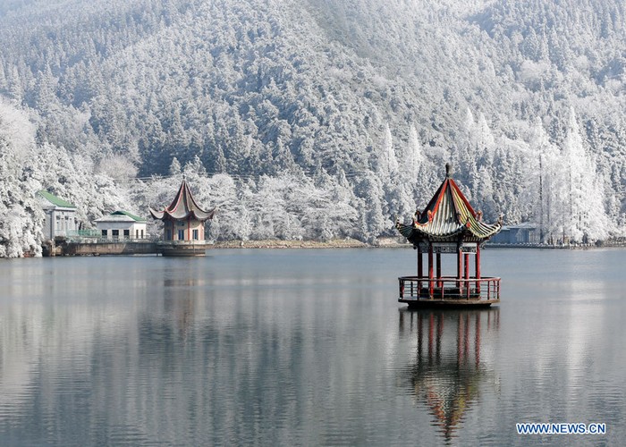 Chine : paysage du mont Lushan (est)