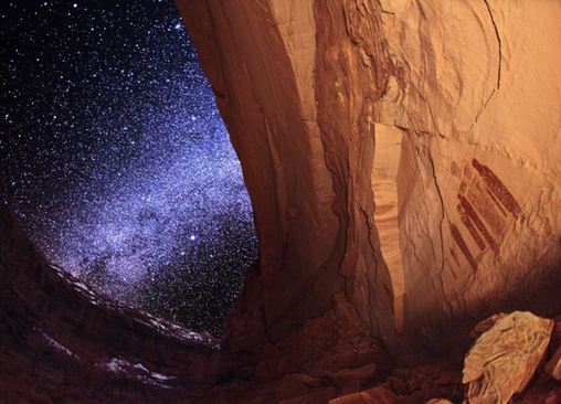 Vues nocturnes magnifiques dans le parc national des Arches, par Bret Webster (2)