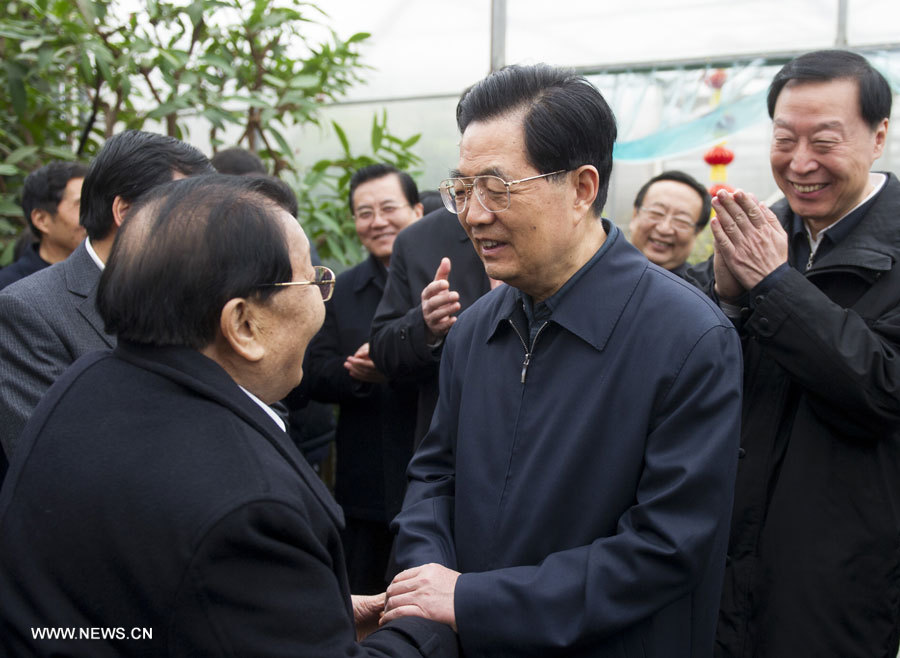 Hu Jintao exhorte à l'innovation scientifique  (2)