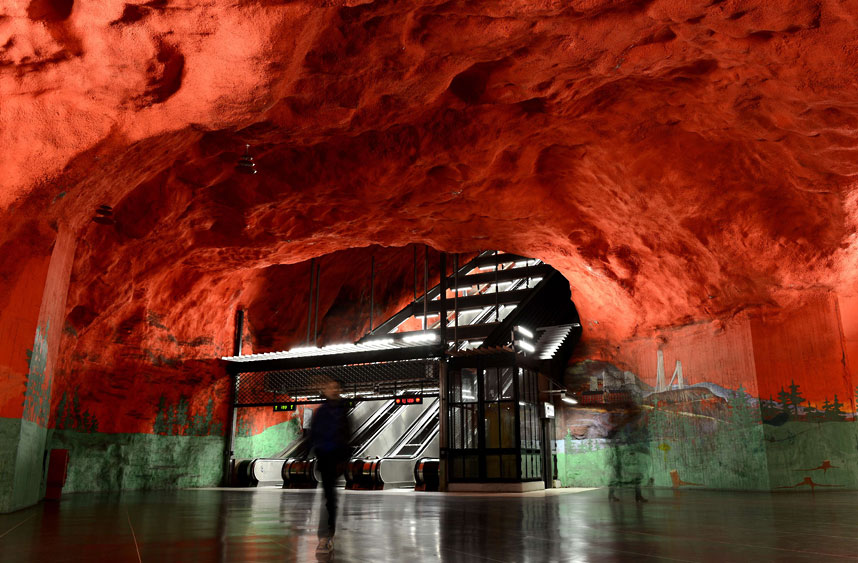 La station Solna, Stockholm