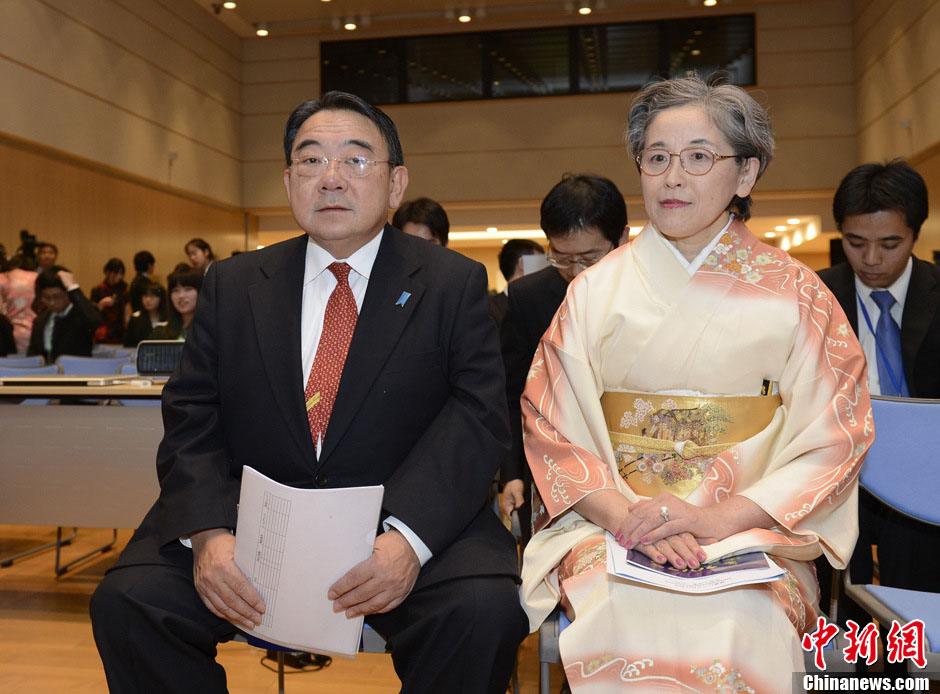 M. Kitera a fait sa première apparition publique depuis sa prise de fonction à Beijing à la fin de décembre.