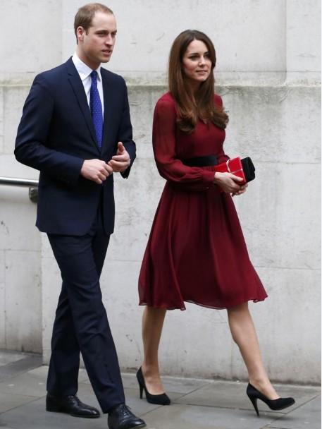 Une photo d'archives du Prince William et son épouse Kate Middleton. (Photo Source: chinadaily.com.cn)