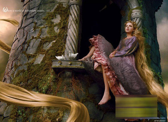 Taylor Swift se transforme en Princesse Raiponce