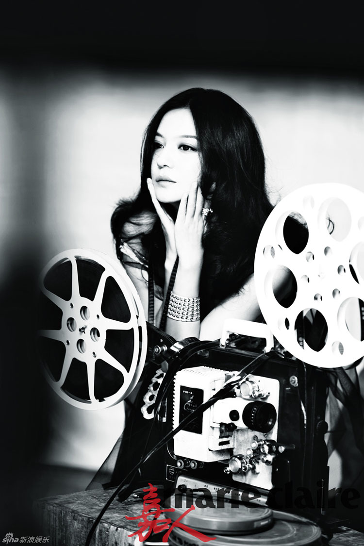 L'actrice Zhao Wei pose pour un magazine  (3)