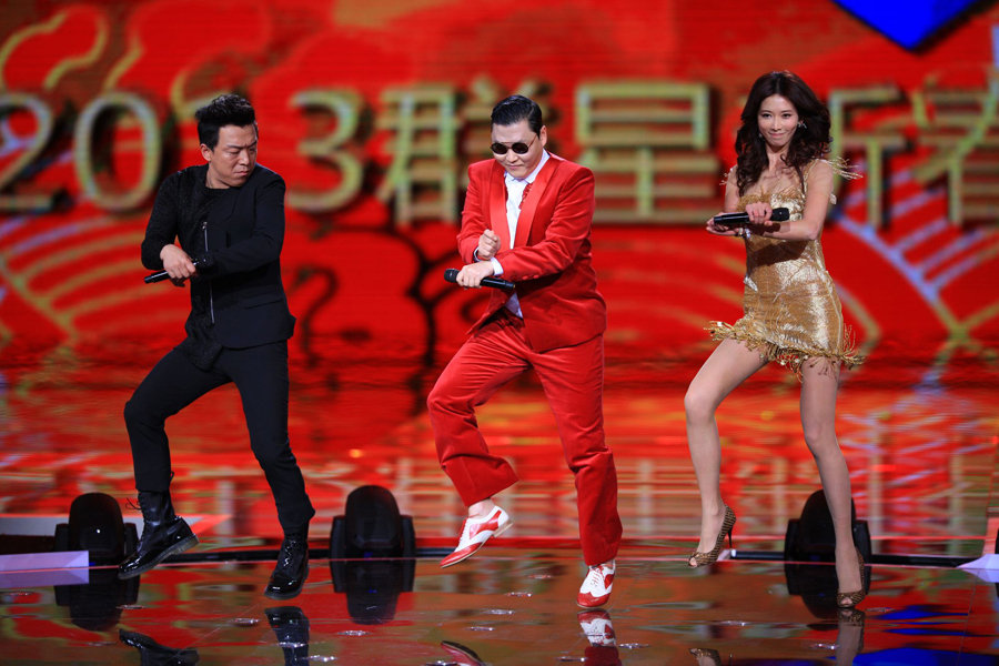 Shanghai: PSY et son ?Gangnam Style? font danser les stars chinoises