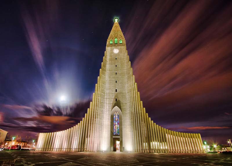 église d'Hallgrimur, Reykjavik, Islande