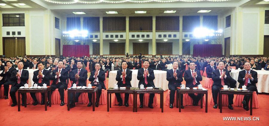 Les dirigeants chinois adressent les voeux pour le Nouvel an lunaire