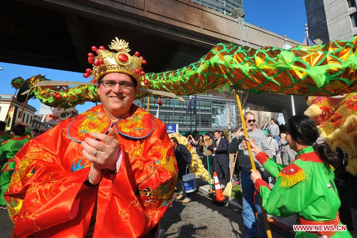 Photo prise le 9 février 2013 dans le quartier chinois à San Francisco aux Etats-Unis