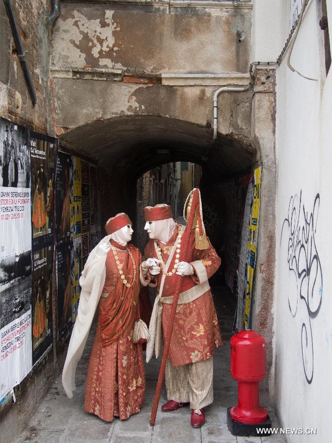 Italie: Carnaval  de Venise 2013  (8)