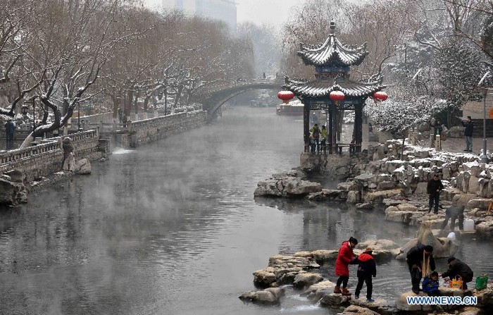 Photos: paysages de neige à Jinan