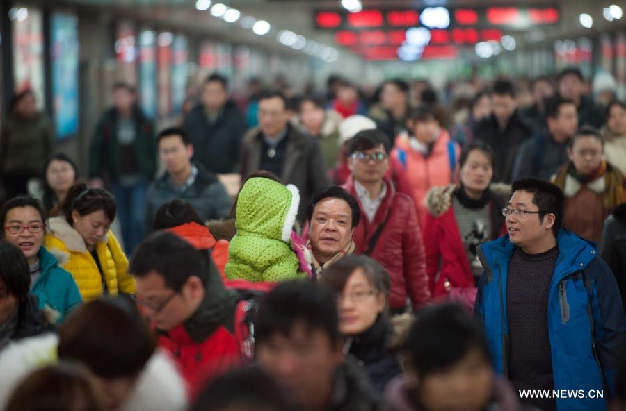 De nombreux trains supplémentaires en Chine pour le retour des vacances (5)