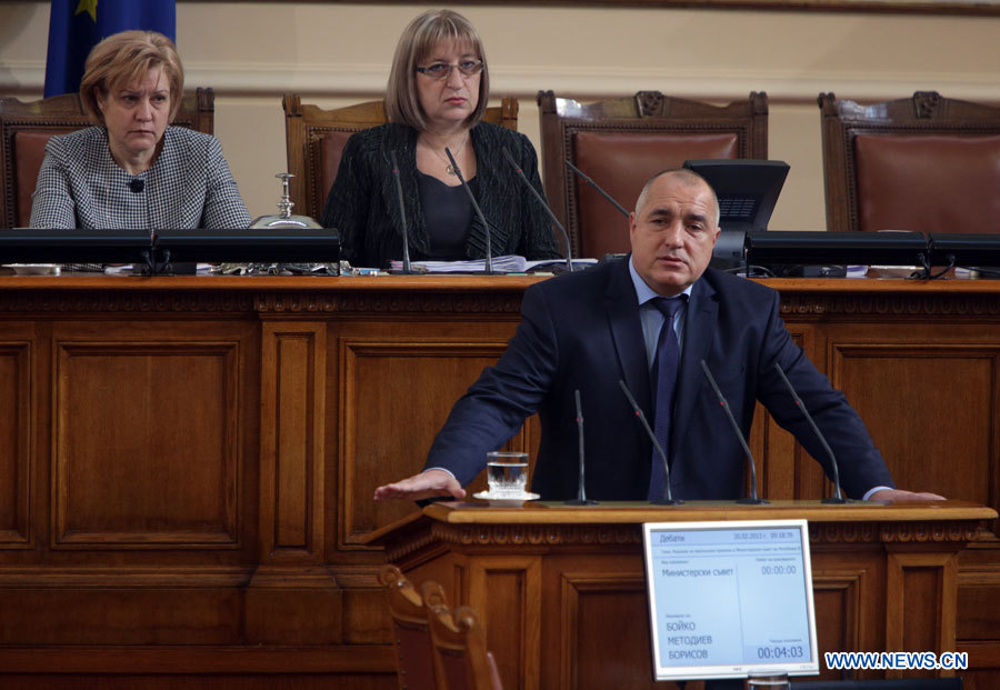 Le Premier ministre bulgare Bo?ko Borissov