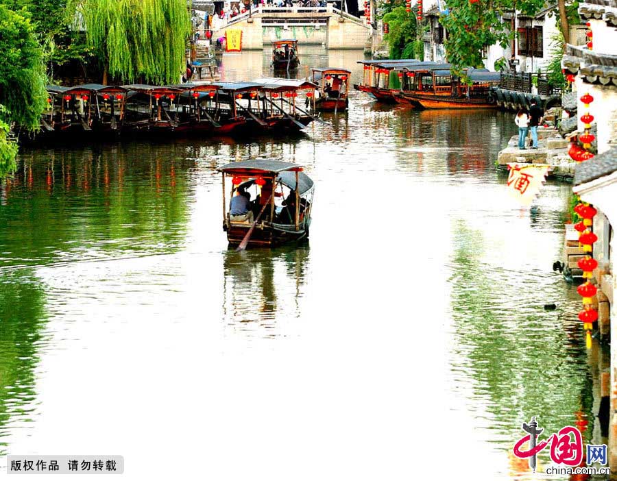 Zhouzhuang, un ? pays de l'eau ? typique de la Chine (6)