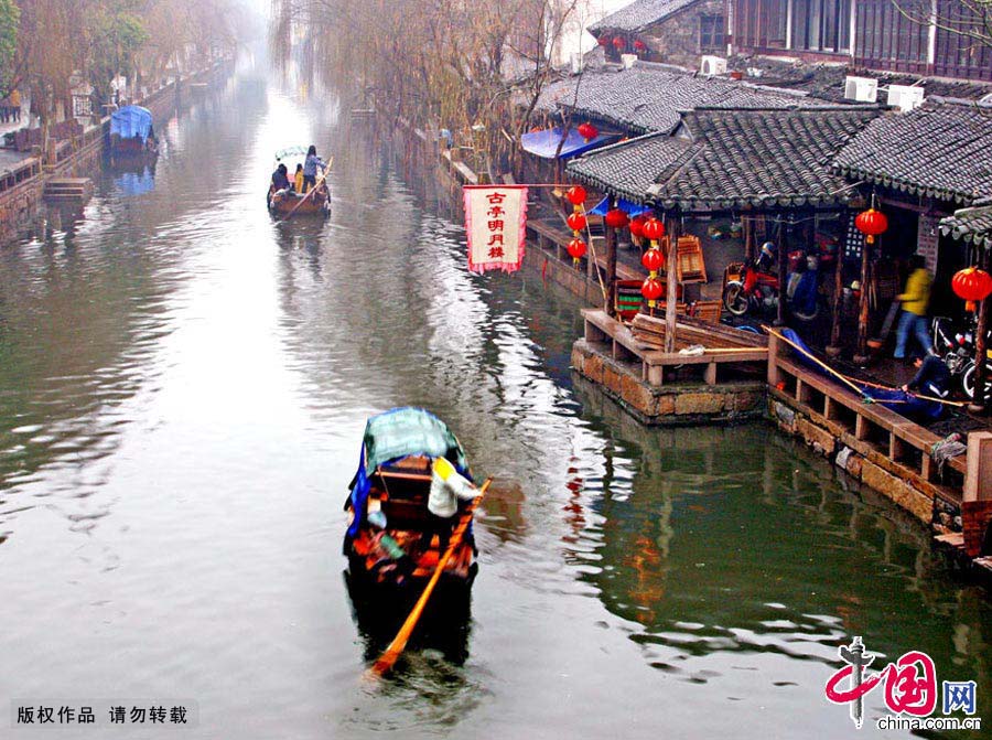 Zhouzhuang, un ? pays de l'eau ? typique de la Chine (3)