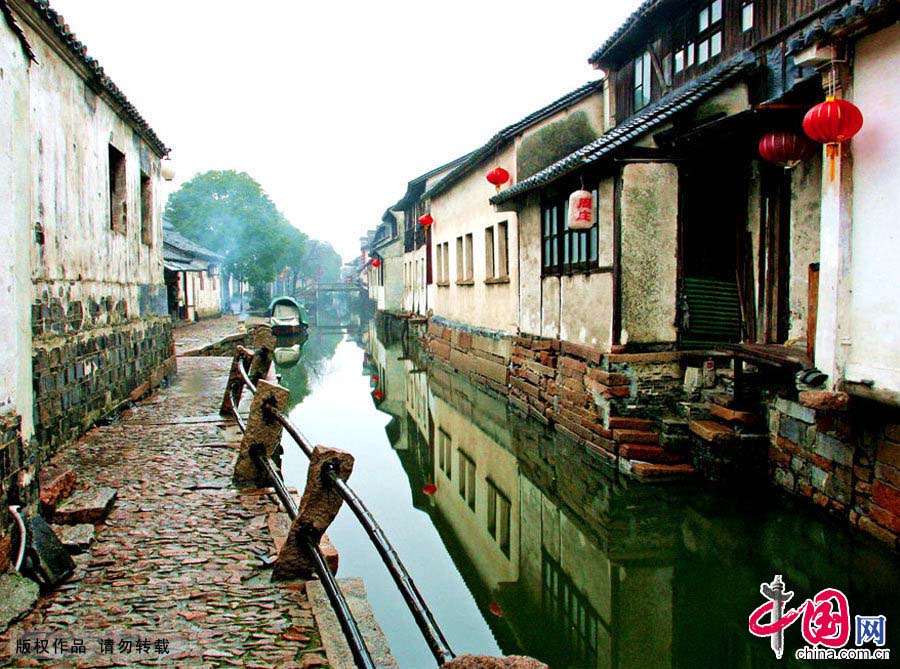 Zhouzhuang, un ? pays de l'eau ? typique de la Chine (7)