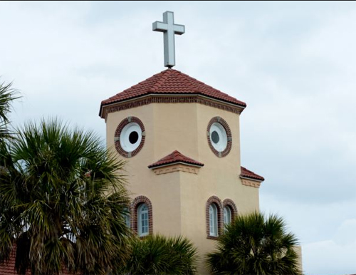 Une église ? Angry Birds ? ?