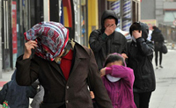 Chine: tempête de sable à Beijing