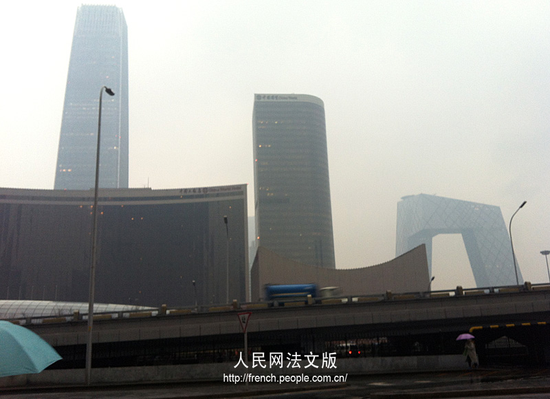 Première pluie de l'année à Beijing (3)