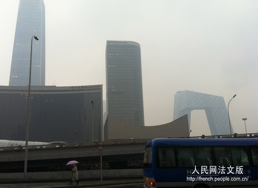 Première pluie de l'année à Beijing (5)