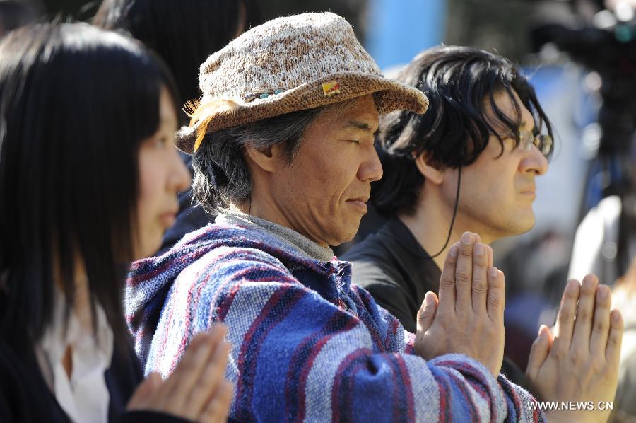 Japon : 2e anniversaire du séisme et du tsunami du 11 mars  (5)