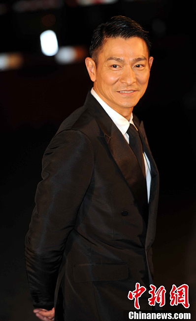 Le 18 mars, Andy Lau, président du jury de la 7e éition des Asian Films Awards.