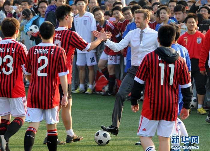 Beckham à Beijing