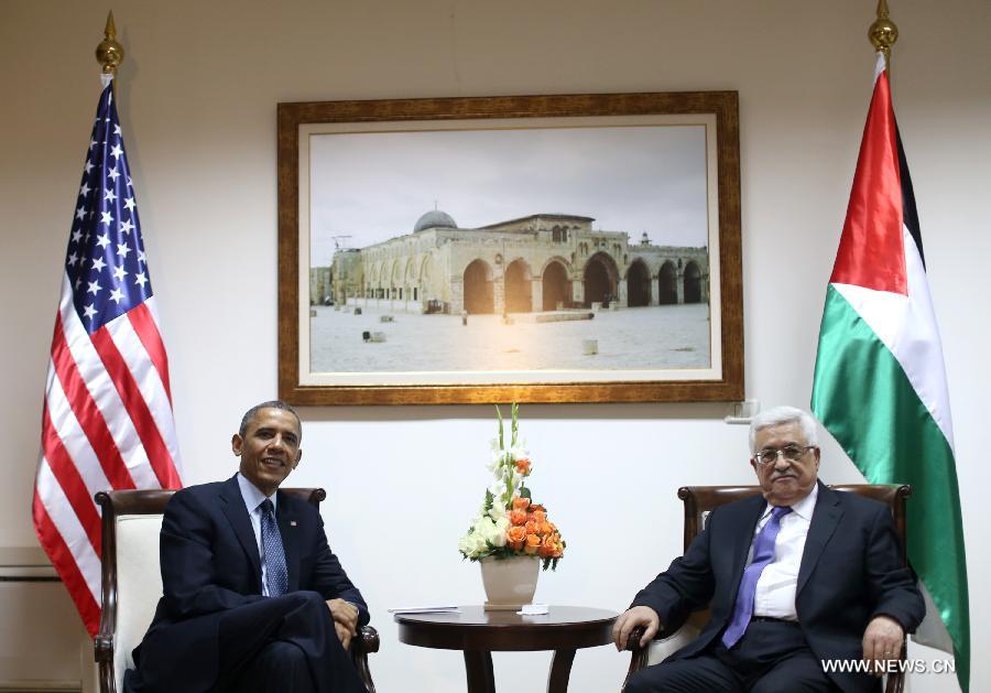 Obama réitère l'engagement américain à établir un Etat palestinien (3)