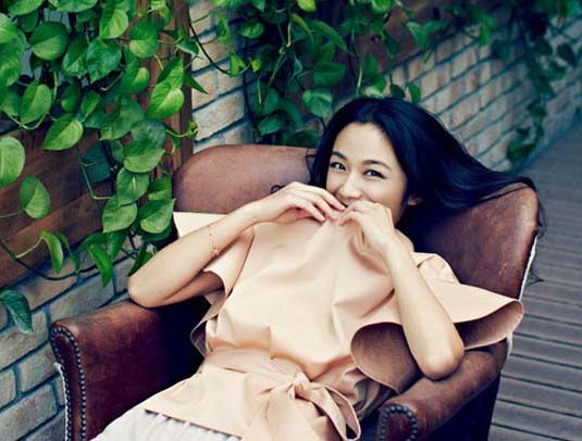 Tang Wei pose pour Elle