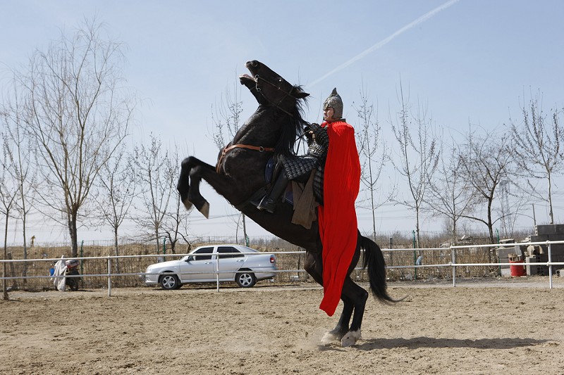 Une journée dans la ferme ? chevalier sans souci ? en banlieue de Beijing (3)