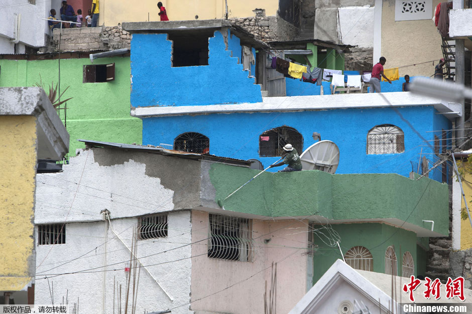 Ha?ti : le plus grand ghetto repeint aux couleurs de l'arc-en-ciel (5)