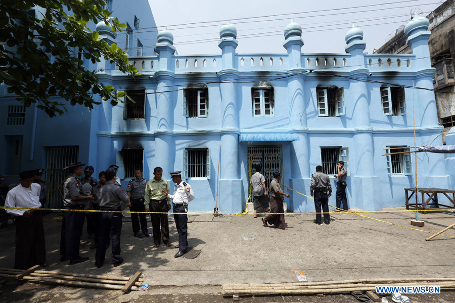 Treize enfants tués dans un incendie au Myanmar