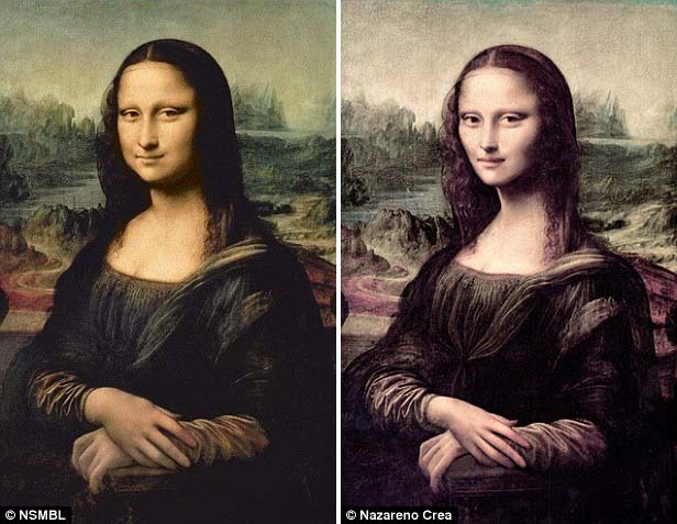 Une Mona Lisa bien mince