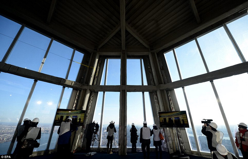 Des photos panoramiques prises du haut du One World Trade Center (5)