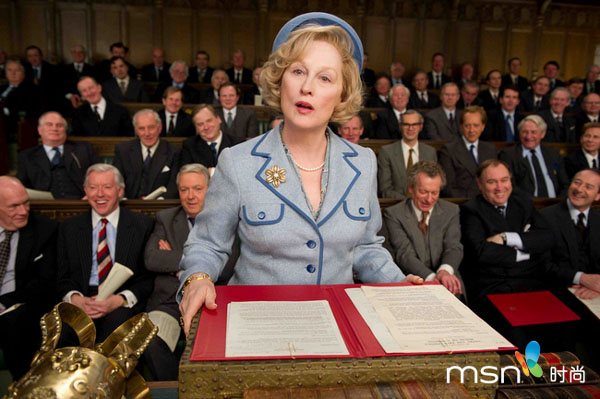 En 2012, l'actrice américaine Meryl Streep interprète le r?le de l'ex-Première ministre britannique Margaret Thatcher dans le film La Dame de Fer.